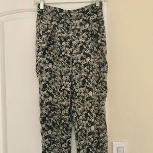 Zara floral pants